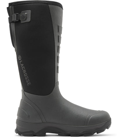 Lacrosse Mens Alpha Lite II 16in Black Rubber Hunting Boots