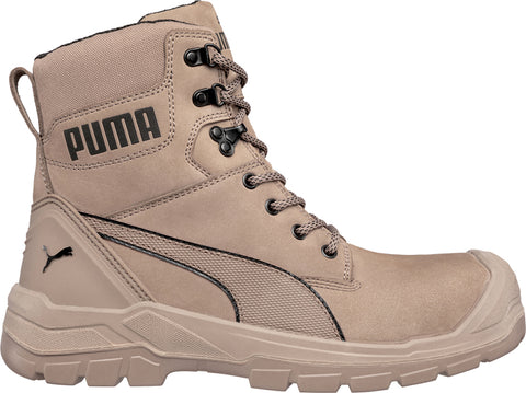 Puma Safety Stone Mens Leather Conquest CTX High WP CT Lace-Up Work Boots