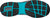 Puma Safety Grey/Aqua Womens Leather Fuse Knit 2.0 CT Oxford Work Shoes