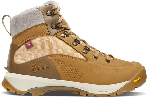 Danner Womens Inquire Winter Mid 5in 200G Bone Brown/Coyote Leather Hiking Boots