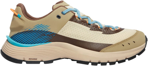 Danner Mens Trail Junction 3in Antique Bronze/Ibiza Blue Leather Hiking Shoes