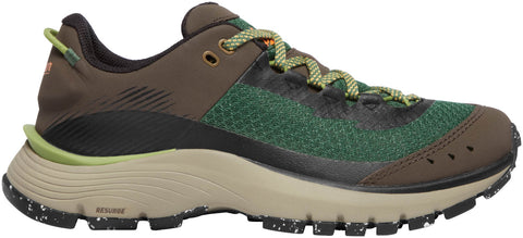 Danner Womens Trail Junction 3in Bracken/Peridot Green Leather Hiking Shoes
