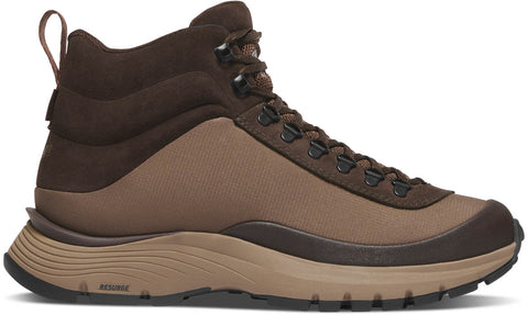 Danner Mens Trail Trainer Mid 4in Pinecone/Coffee Brown Suede Hiking Boots