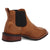 Laredo Mens Devin Tan Leather Chelsea Boots