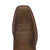 Laredo Mens Iron Ridge Brown/Black Leather 12in Cowboy Boots