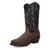 Laredo Mens Iron Ridge Brown/Black Leather 12in Cowboy Boots