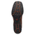 Laredo Mens Cullen Dark Brown/Tan Leather Cowboy Boots