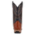 Laredo Mens Vapor Cognac/Black Leather 11in Cowboy Boots