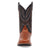 Laredo Mens Vapor Cognac/Black Leather 11in Cowboy Boots
