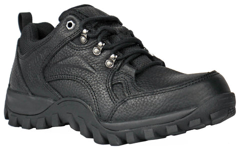 DieHard Mens Athletic Black Leather Work Shoes