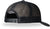 Danner Unisex Embroidered Charcoal Cotton Blend Trucker Cap