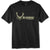 Lacrosse Unisex Elk Tee Black 100% Cotton S/S T-Shirt