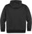 Lacrosse Mens Elk Black Poly/Cotton Hoodie