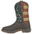 Hoss Boots Mens We The People CT WP Brown/Blue Leather Work Boots