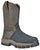 Hoss Boots Mens Recon 11in MetGuard CT WP Brown Leather Work Boots