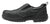 Avenger Mens Black Leather Comp Toe Slip-On Work Shoes