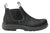 Avenger Mens Black Leather Comp Toe Romeo PR Work Boots