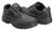 Avenger Mens Black Leather Comp Toe 7119 Oxford Work Shoes