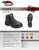 Avenger Womens Framer Mid Black Leather Work Boots