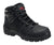 Avenger Mens Black Leather Comp Toe 7400 Foundation 6in Work Boots