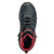 Avenger Mens Flight Mid Black Leather Work Boots