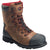 Avenger Mens Hammer 8in Int Met Guard Brown Leather Work Boots