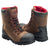 Avenger Mens Hammer 8in Int Met Guard Brown Leather Work Boots