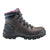 Avenger Womens Builder Mid Brown/Purple Faux Leather Work Boots
