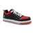 AirWalk Womens Arena Black/Red Leather CT EH Work Shoes