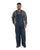 Berne Apparel Mens Heritage Twill Insulated Navy Cotton Blend Bib Overall