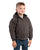 Berne Apparel Unisex Softstone Duck Hooded Titanium 100% Cotton Cotton Jacket