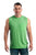 Berne Mens Lime Cotton Blend Performance Pocket Tee S/L