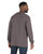 Berne Mens Slate Cotton Blend Lightweight Performance Tee L/S