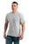 Berne Mens Grey 100% Cotton Lightweight Performance Tee S/S