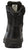 Belleville Mens Black Leather Spear Point 8in Zip WP Military Boots