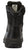 Belleville Mens Black Leather Spear Point 8in Side Zip Military Boots