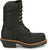 Chippewa Mens Thunderstruck 9in WP Comp Toe Charcoal Black Leather Work Boots