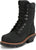 Chippewa Mens Thunderstruck 9in WP Comp Toe Charcoal Black Leather Work Boots