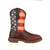 Durango Mens Multi-Color Leather ST Union Flag Work Boots