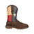 Durango Mens Multi-Color Leather ST Texas Flag Work Boots