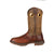 Durango Mens Dk Brown Leather Saddle Western Work Boots