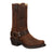 Durango Mens Distressed Brown Leather Harness Motorcycle Boots