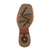 Lil Durango Big Kids Chestnut/Crimson Leather Rebel Pro Cowboy Boots