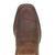 Durango Mens Sunset Brown Leather Frontier Blunt Cowboy Boots