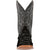 Durango Mens Premium Western Matte Black Pirarucu Cowboy Boots