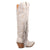Dingo Womens Super Star White Suede Cowboy Boots