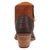Dingo Womens Rickieie Brown Leather Ankle Boots