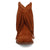 Dingo Womens Tapadero Bootie Brown Suede Cowboy Boots