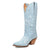 Dingo Womens Love Bug Blue Leather Cowboy Boots