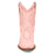 Dingo Womens Preciousie Pink Leather Cowboy Boots